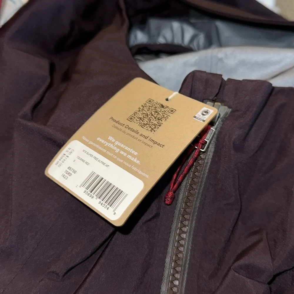 M'S SUPER FREE ALPINE JKT touring red‎